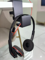 Suporte P/ Fone Ouvido Headset De Mesa Ajustável