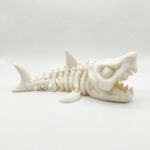 Fóssil Megalodonte Articulado Colecionável 16cm