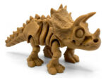 Dinossauro Triceratops Articulado Colecionável 16cm