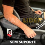 Suporte Largo P/ Apoio Encosto de Braço VW Nivus Polo Virtus