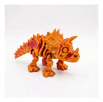 Dinossauro Triceratops Articulado Colecionável 16cm