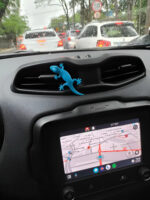 Lagartixa Gecko Decorativa para Difusor de Ar do Carro — Sem Aroma