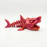 Fóssil Megalodonte Articulado Colecionável 16cm