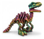 Dinossauro Velociraptor Articulado Colecionável 13cm