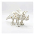 Dinossauro Triceratops Articulado Colecionável 16cm