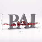 Enfeite Pai Eu Te Amo - Presente de Dia dos Pais - Imagem 2