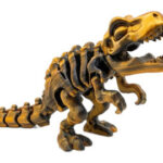 Dinossauro T-Rex Articulado Colecionável 15cm