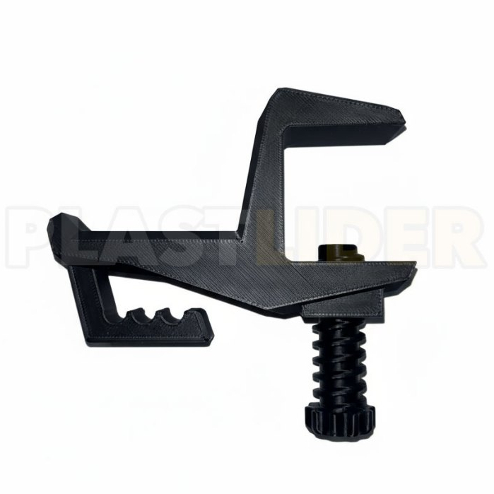 Suporte P/ Fone Ouvido Headset De Mesa Ajustável Abertura 4cm Suporte P/ Fone Ouvido Headset De Mesa Ajustável Abertura 4cm - Imagem 1