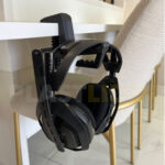 Suporte P/ Fone Ouvido Headset De Mesa Ajustável Abertura 4cm - Imagem 2
